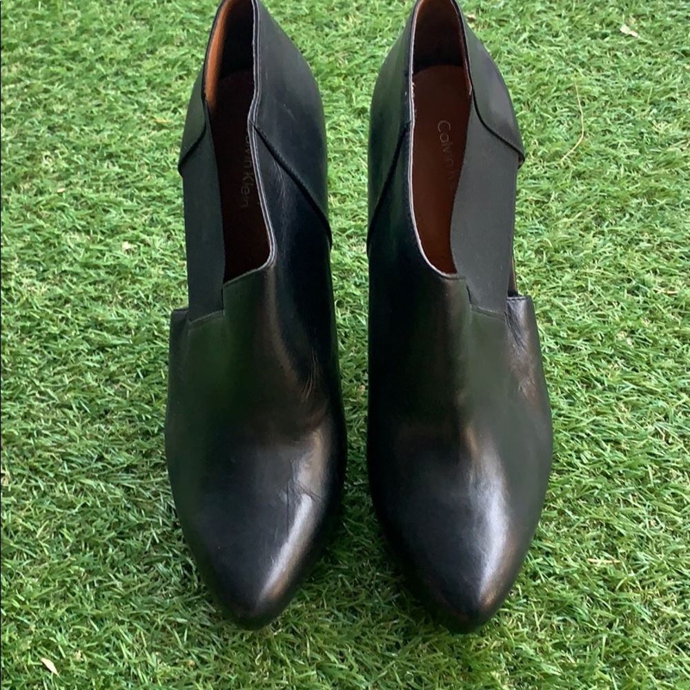 Calvin Klein booties!